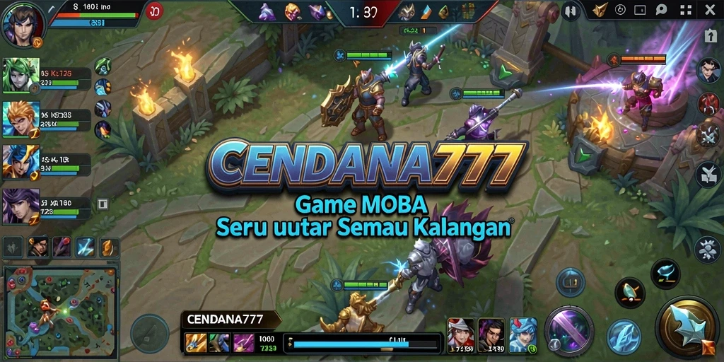 Tampilan gameplay CENDANA777 yang menegangkan dan seru.