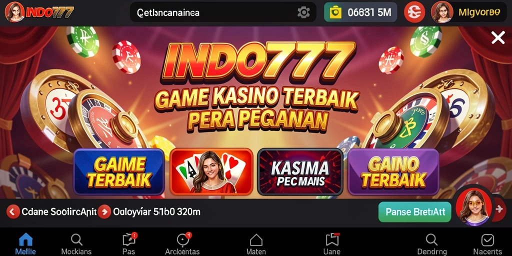 Screenshot INDO777 menampilkan gameplay seru dan grafik yang menarik.