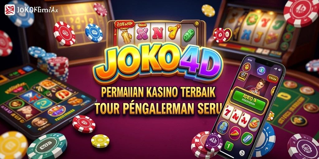 Screenshot permainan JOKO4D yang menunjukkan momen seru dalam Kasino.