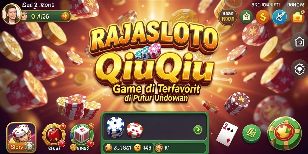Screenshot gameplay QiuQiu RAJASLOTO yang seru dan interaktif.