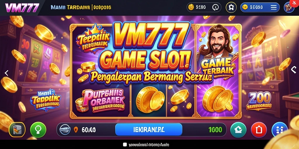 Tampilan gameplay seru dengan fitur menarik dari game Slot.